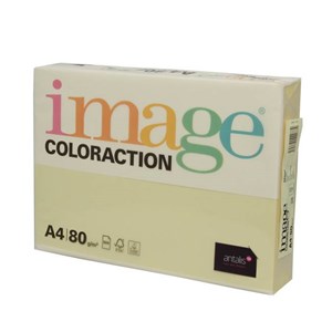 Image A4 210mm x 297mm 80gsm Pale Yellow [Desert] Paper Ream