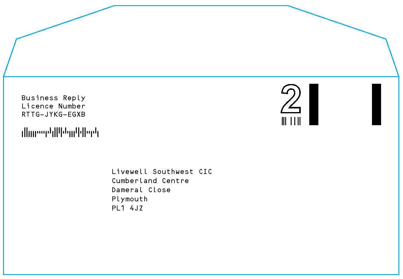 PCH Manila Business Reply Envelope D.L G/F Box 1000 Plain - Cumberland ...